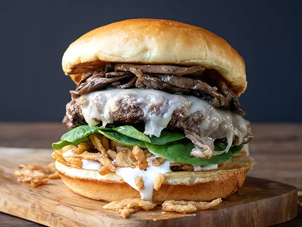 View our Swiss ‘n’ Shroom MeltBurger