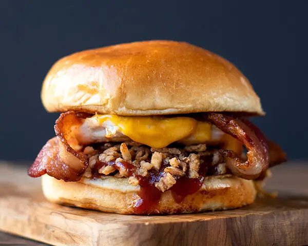 View our BBQ Bacon Grilled Chicken Sandwich